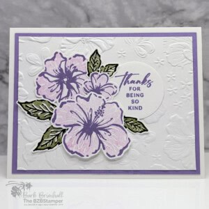 3 Cards using the Happy Hibiscus Bundle 27 120824 stampin up happy hibiscus 2wb