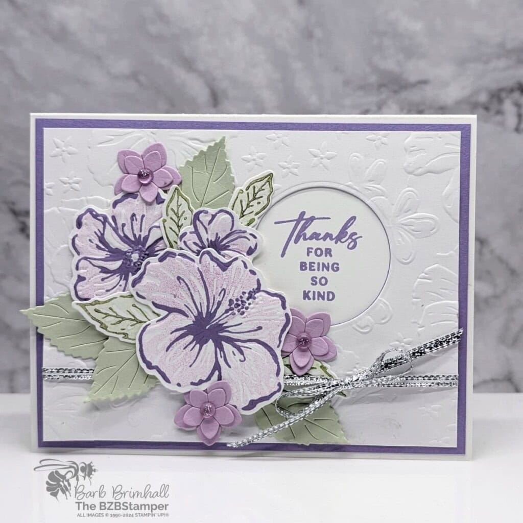 3 Cards using the Happy Hibiscus Bundle 4 120824 stampin up happy hibiscus 3qb