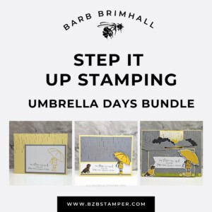 3 Cards using the Umbrella Days Bundle 27 121524 umbrella days featured image