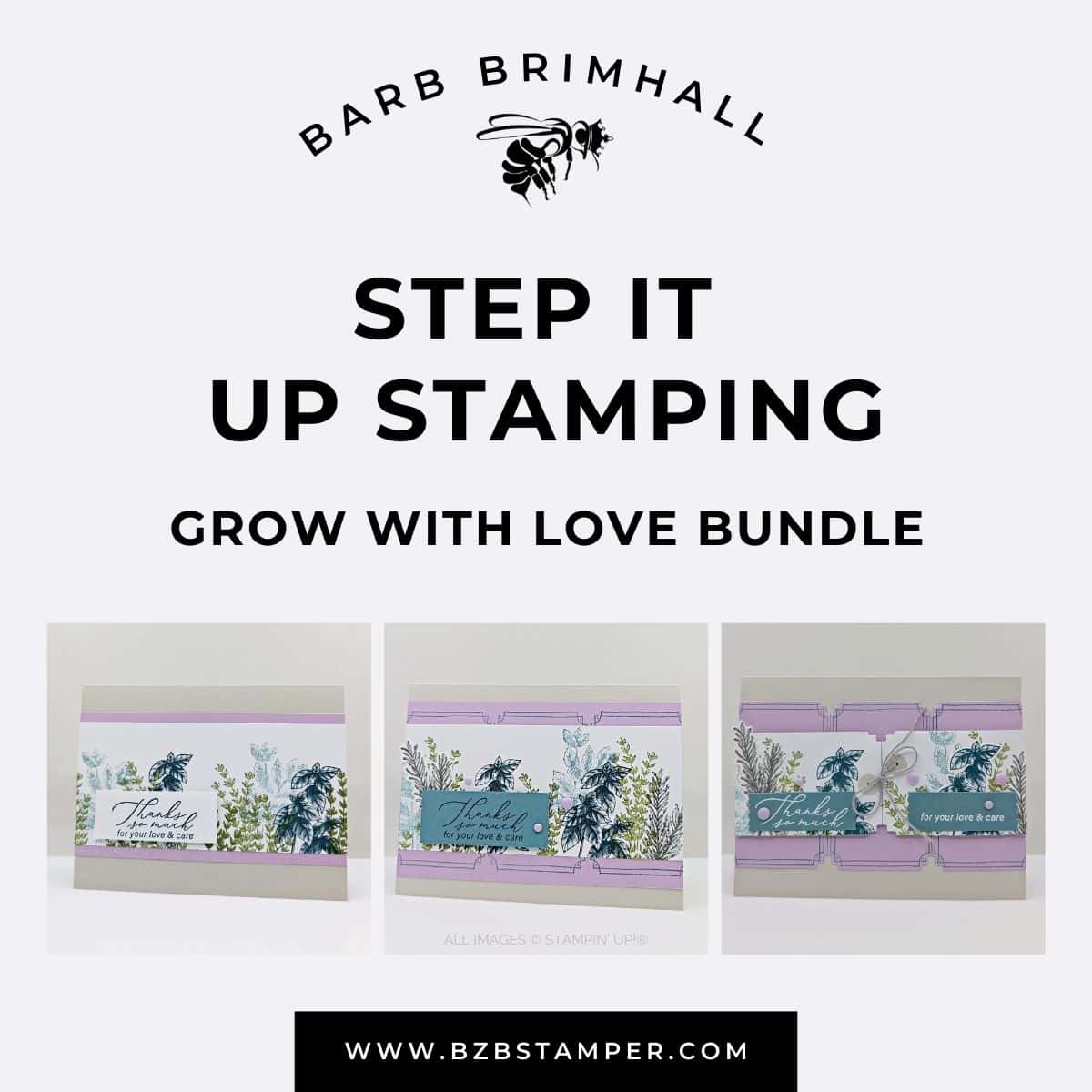 Grow With Love Bundle Step It Up Stamping Instructions 1 Grow With Love Bundle Step It Up Stamping Instructions