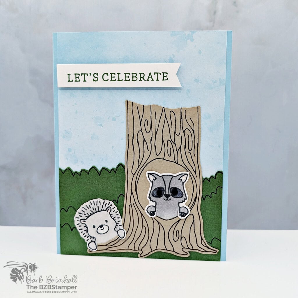 3 Cards using the Peekaboo Forest Bundle 3 033025 stampin up peek a boo forest sius 2wb