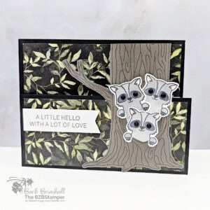 Cute Hello Card using the Peekaboo Forest Bundle 23 042625 stampin up peekaboo forest 5