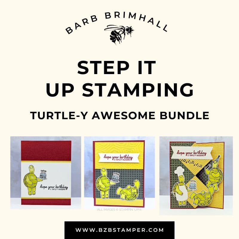 Turtle-Y Awesome Step It Up Stamping Tutorial 1 Turtle-Y Awesome Step It Up Stamping Tutorial