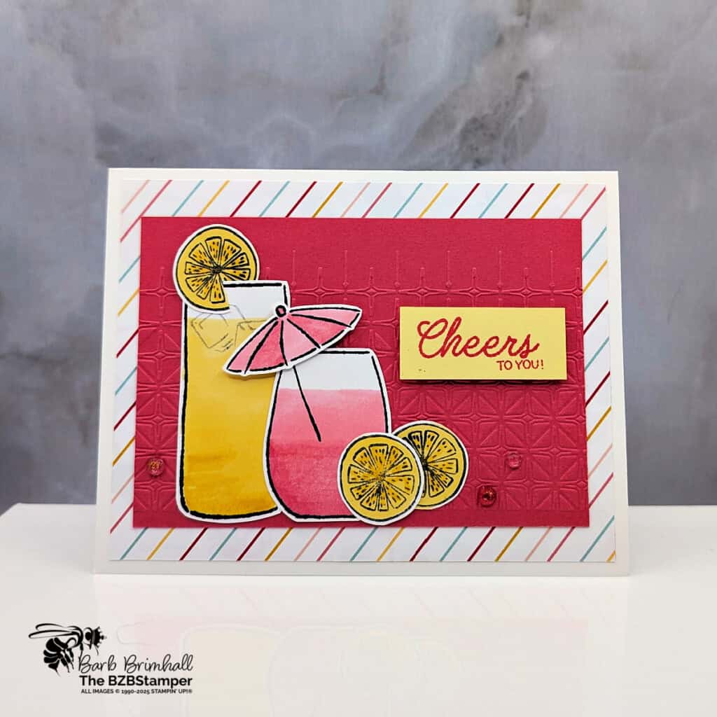 3 Cards using the Cheers and Sips Bundle 3 052525 stampin up cheers and sips sius 2wb