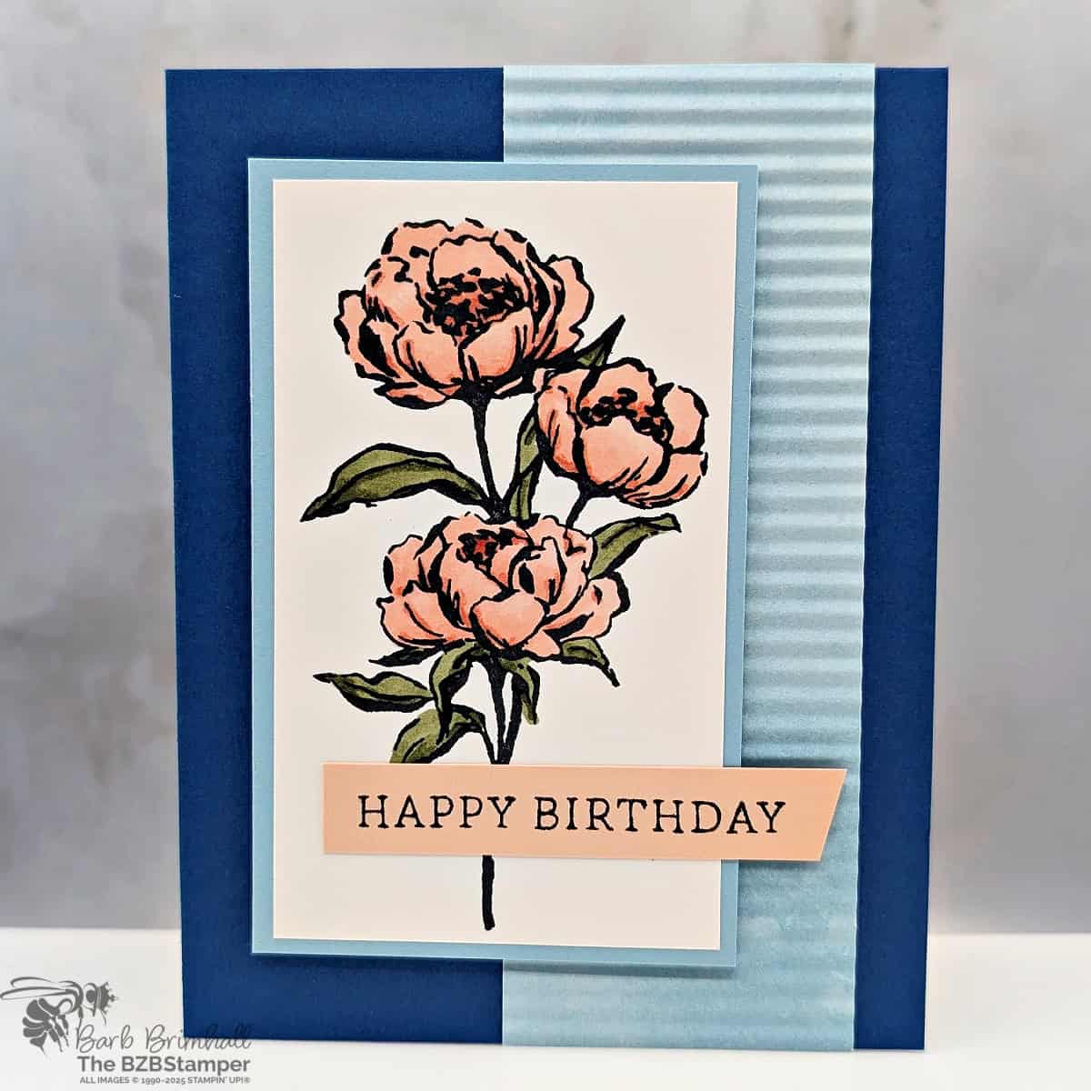 3 Cards using the Gallery Blooms Bundle 3 060825 stampin up gallery blooms sius 2wb