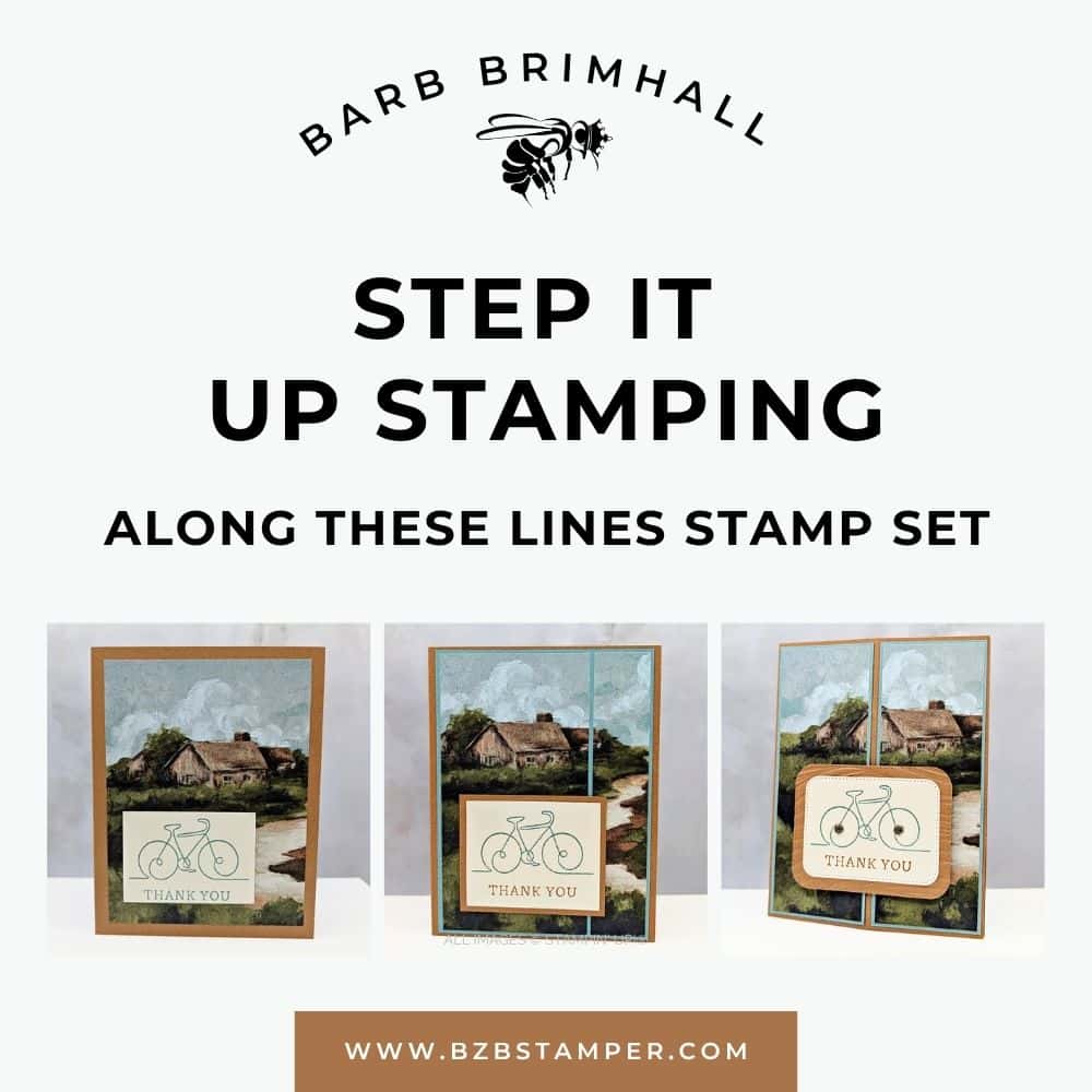 Step It Up Stamping Along These Lines Tutorial 1 Step It Up Stamping Along These Lines Tutorial