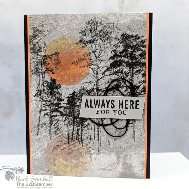Sympathy Card using the Beautiful Gallery Paper