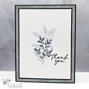 Thank You Card with the Textured Notes Stamp Set 17 070725 stampin up textured notes 2