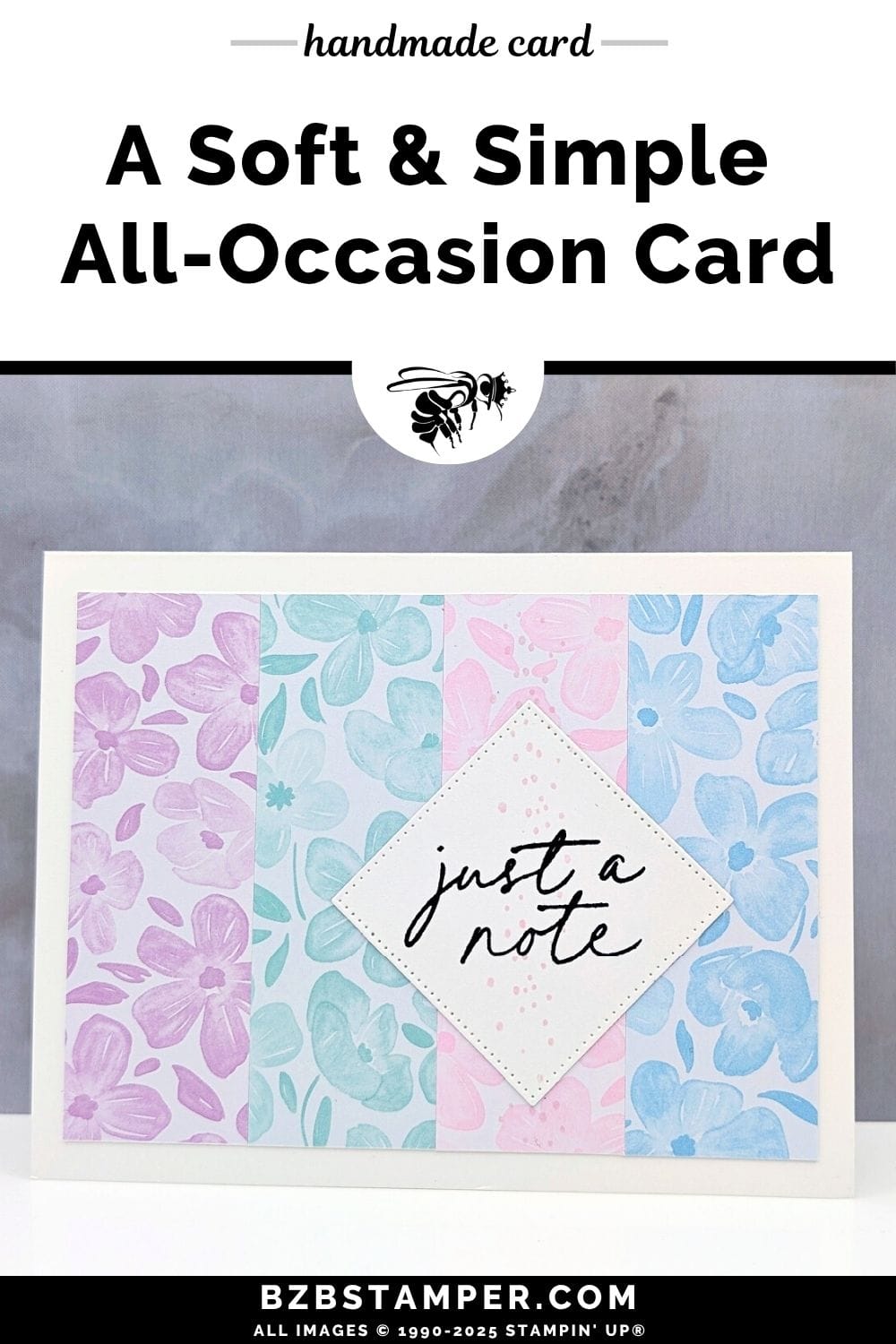 Just a Note with the Notes and Totes Stamp Set 6 071925stampin up notes and totes pin1