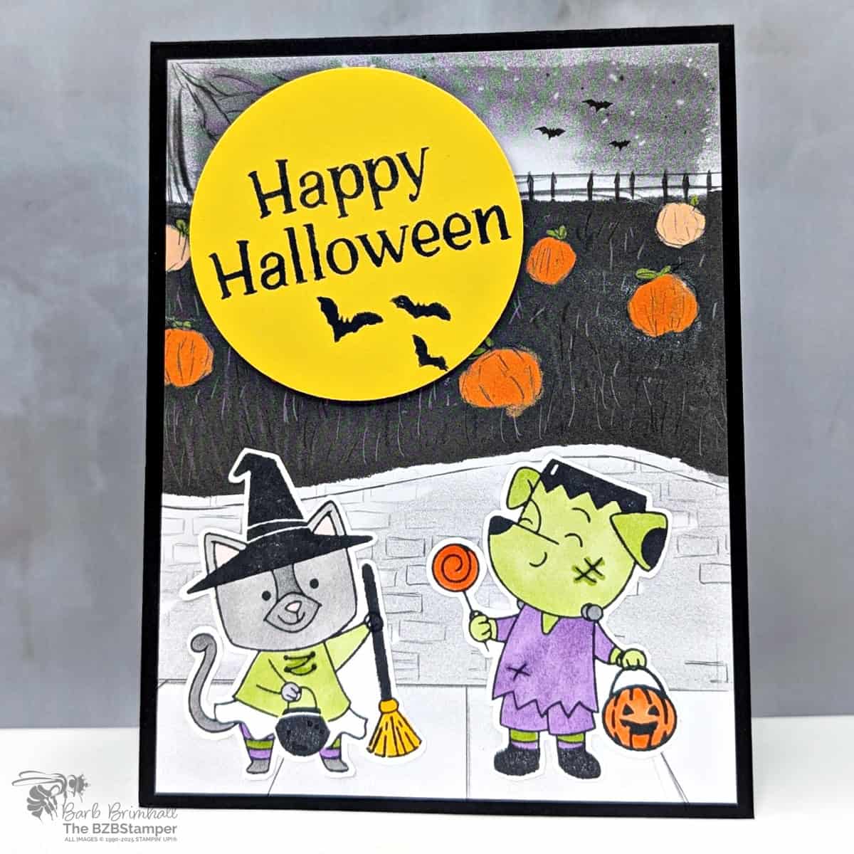 3 Cards using the Spooky Halloween Bundle 4 072725 stampin up spooky halloween 2wb