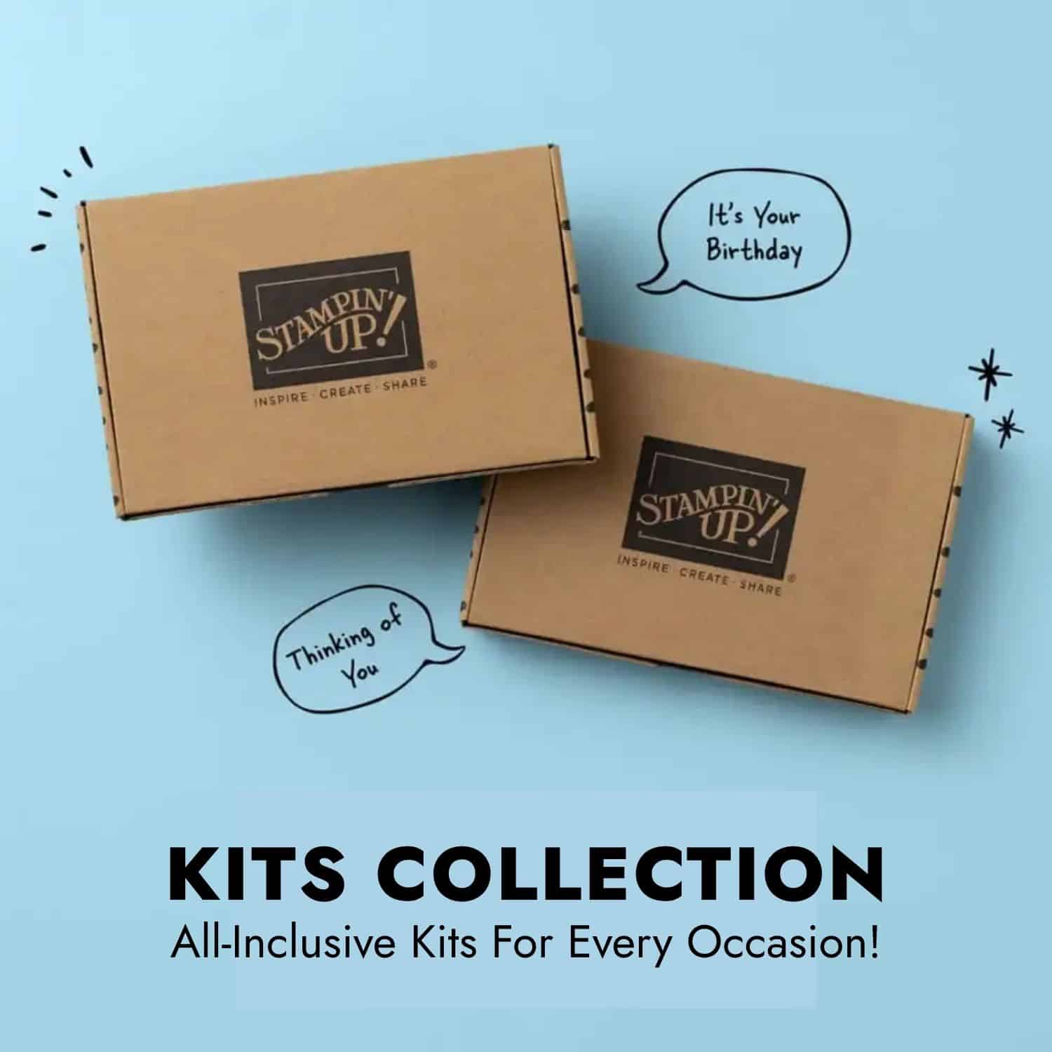 The Stampin' Up! Kit Collection 1 Kit Collection 2