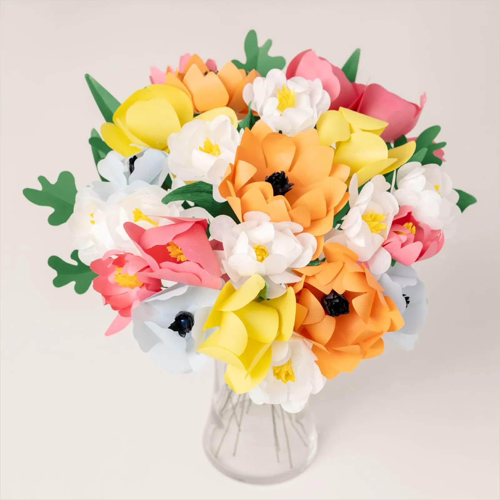 Brighten Your Space with the Paper Bouquet Kit 4 Paper Bouquet Kit 1