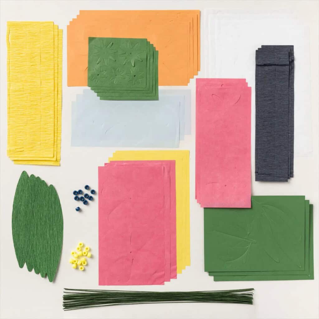 Brighten Your Space with the Paper Bouquet Kit 1 Paper Bouquet Kit 2