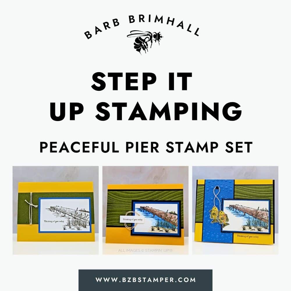 Step It Up Stamping Peaceful Pier Tutorial 1 Step It Up Stamping Peaceful Pier Tutorial