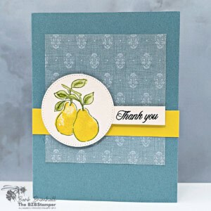 082725 stampin up coffee card perfectly pears