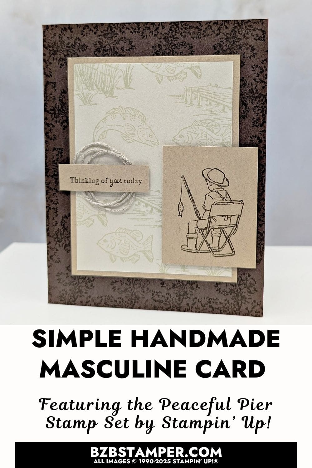Quick and Easy Card with the Peaceful Pier Stamps 5 083025 stampin up peaceful pier pin1