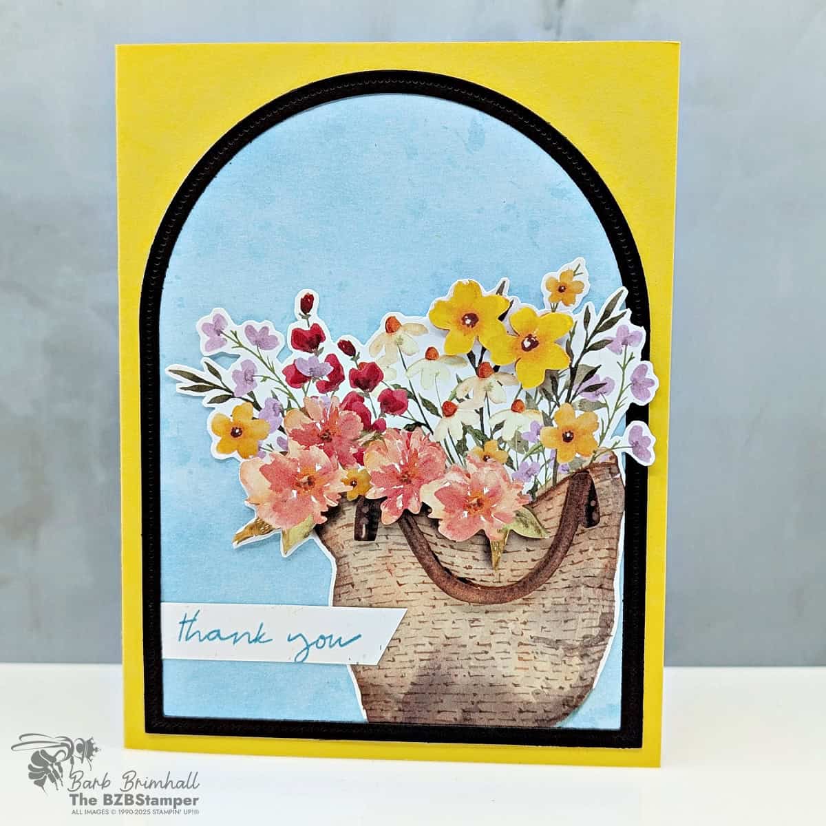 August 2025 Alternative Paper Pumpkin Projects 4 Handmade alternate card using Stampin’ Up! Paper Pumpkin August 2025 Farmhouse Florals