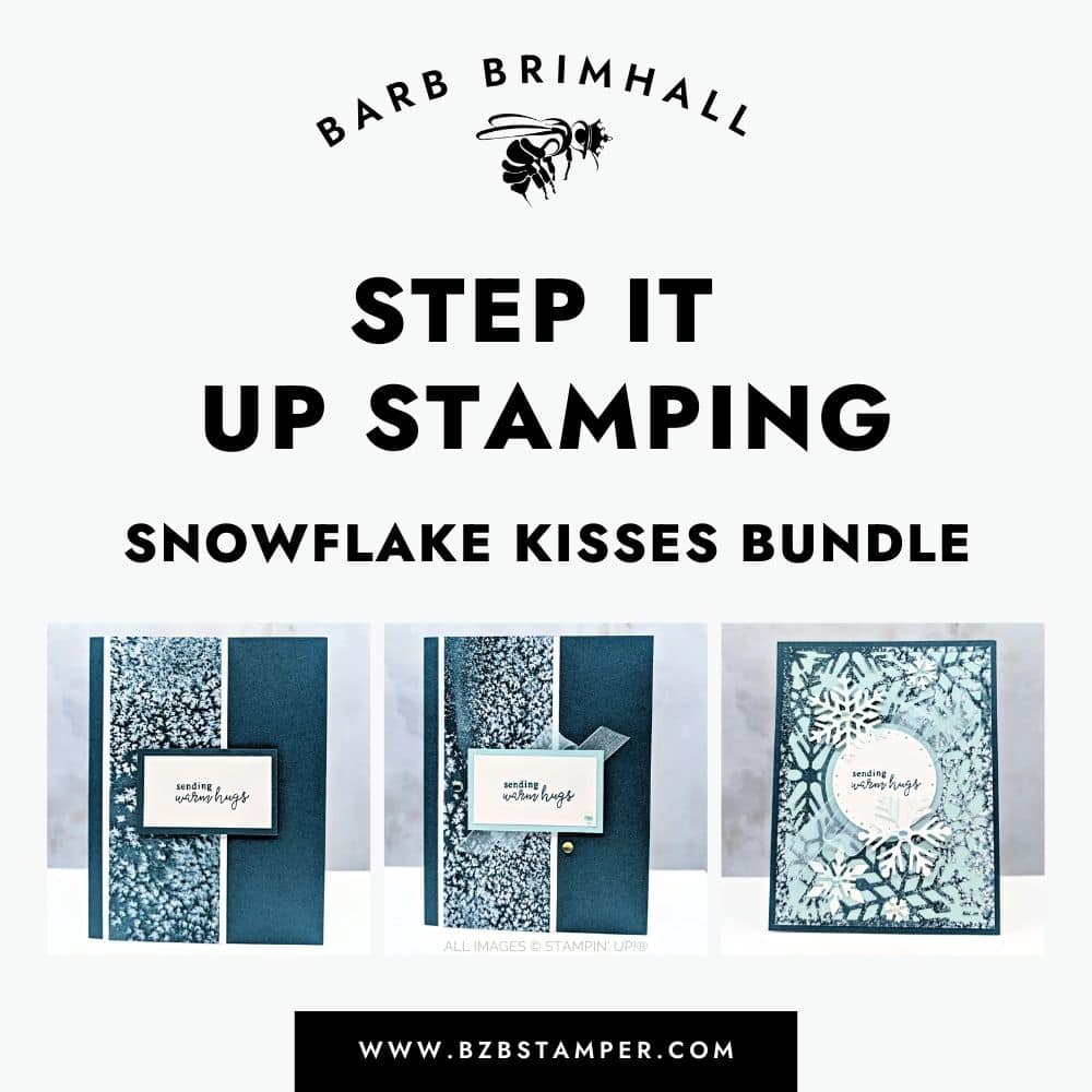 Step It Up Stamping Snowflake Kisses Tutorial 1 Step It Up Stamping Snowflake Kisses Tutorial