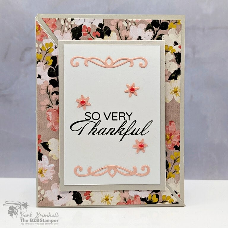 Coffee and a Card with the Delicate Framing Bundle