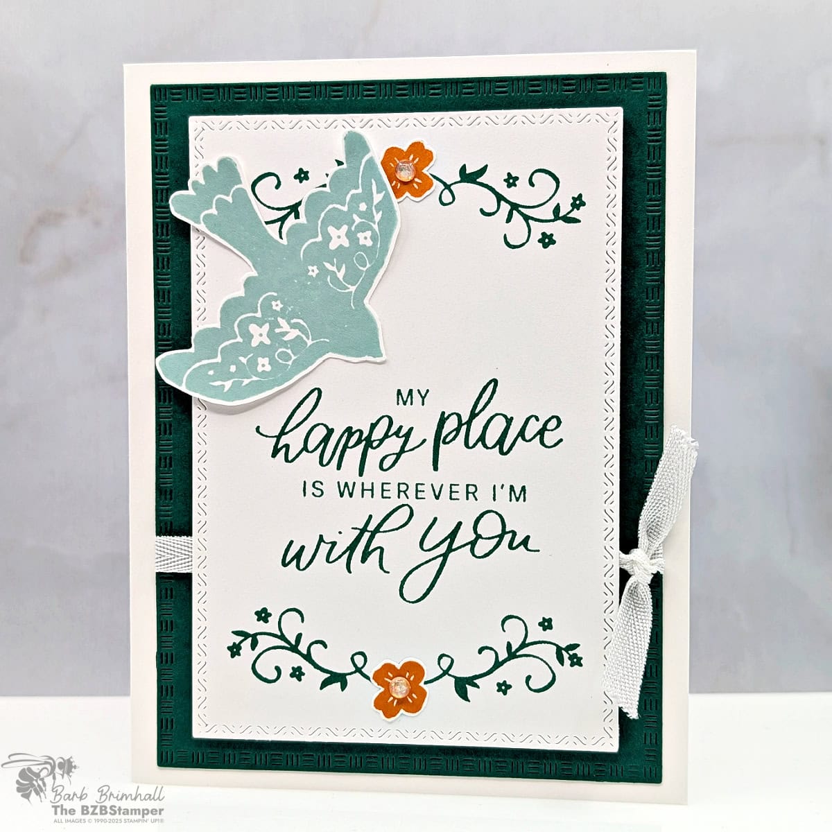 3 Cards using the Peaceful Days Stamp Set