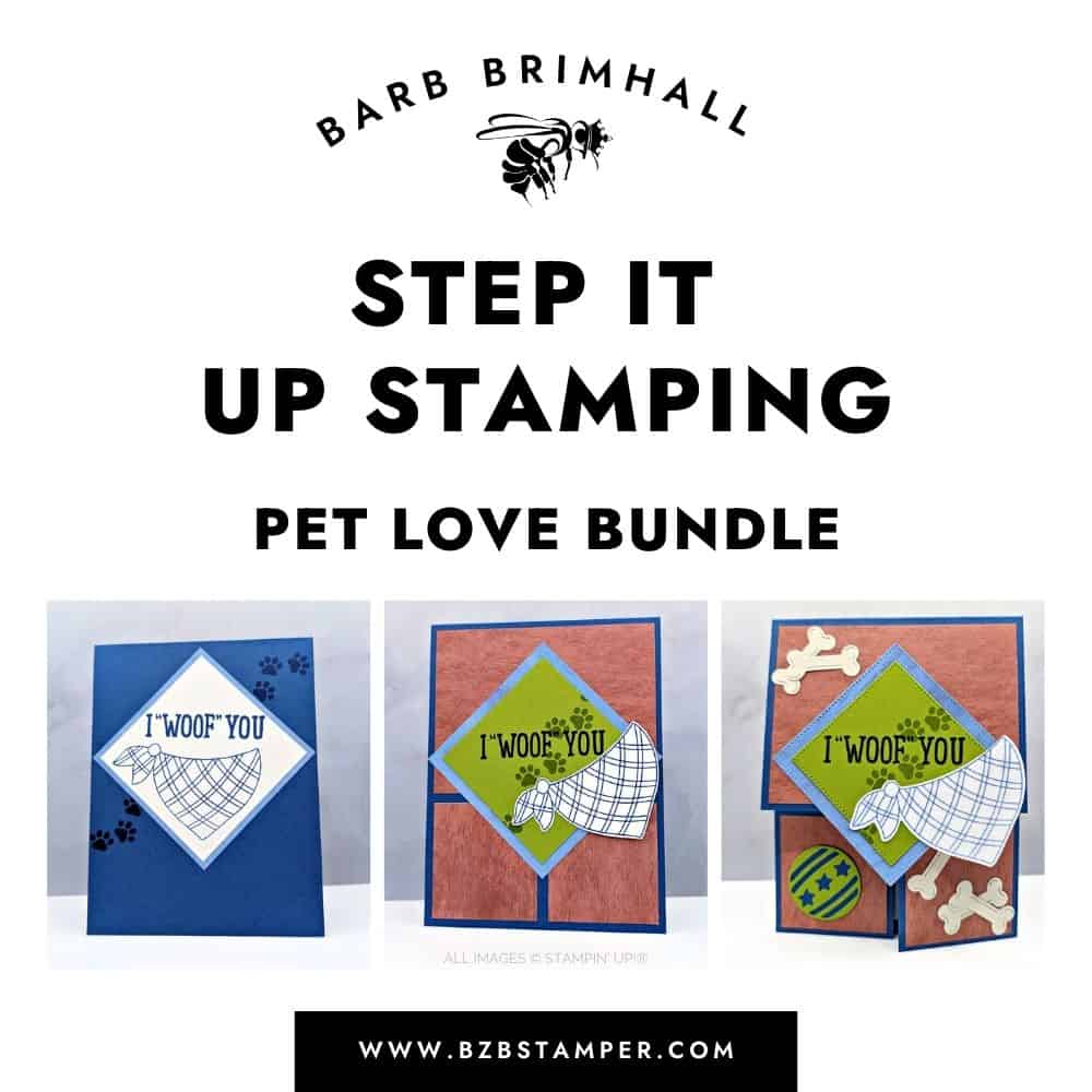 Step It Up Stamping Pet Love Tutorial