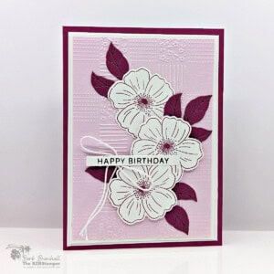 121125 stampin up lovely arrangements birthday